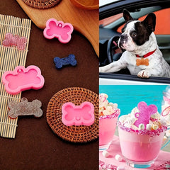 Dog Bone Silicone Mold for DIY Pet Ornament Jewelry Pendant