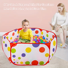 Kids Ball Pit Large Pop Up Childrens Ball Pits Tent For Toddlers Playhouse