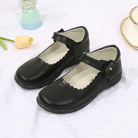 Girls Lightweight Non-Slip Flat Shoes for Performance Party