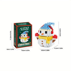 Mini Christmas Themed Building Blocks for Kids