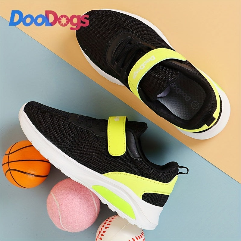Boys Low Top Woven Sneakers Breathable Lightweight Anti Slip Shoes