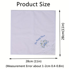 Bridal Wedding Handkerchiefs with Lace Trim Something Gift