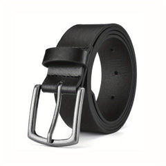 PU Needle Alloy Belt Casual Cowboy Belt Jeans Belt For Men