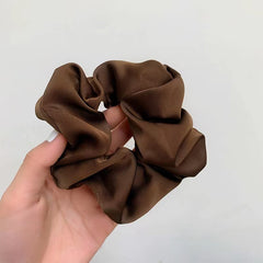 Oversize Satin Hair Scrunchies Silk No Damage Soft Scrunchy Hair Ties