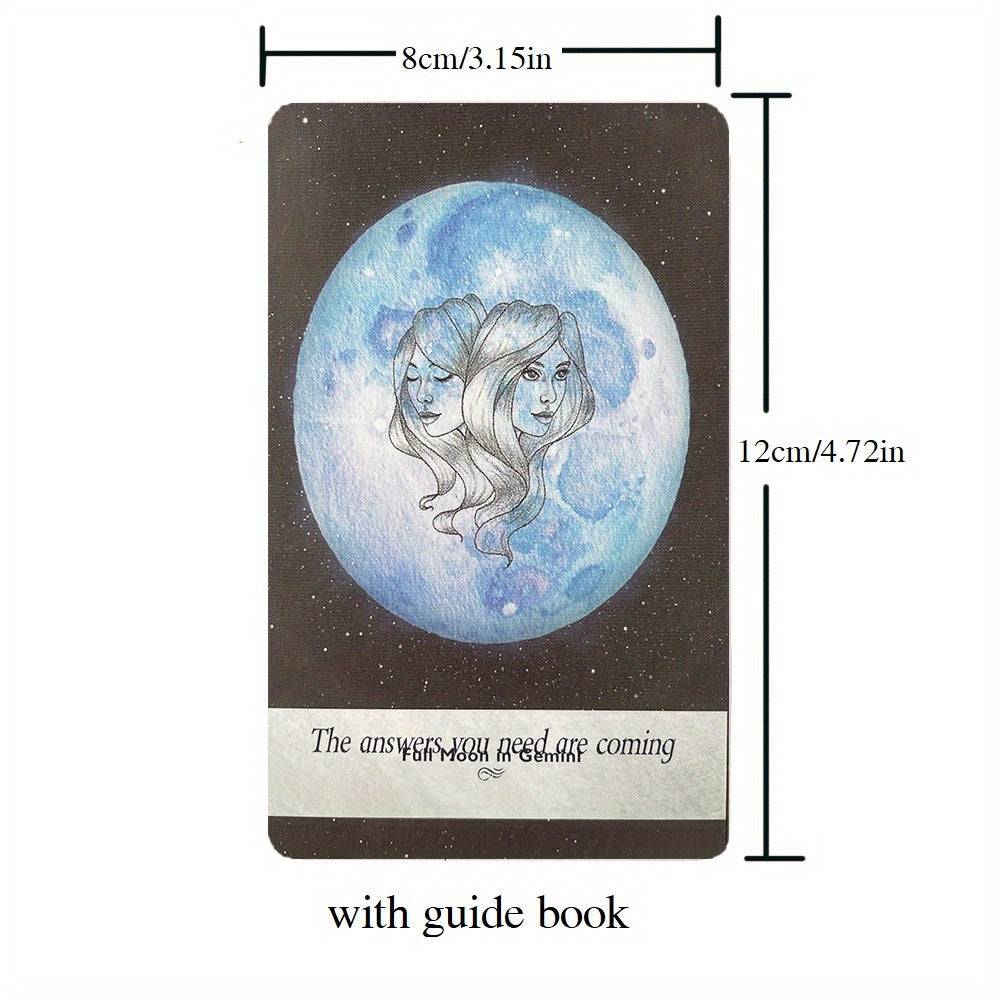 Vintage Oracle Cards & Instructions for Family Game Night