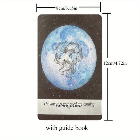 Vintage Oracle Cards & Instructions for Family Game Night