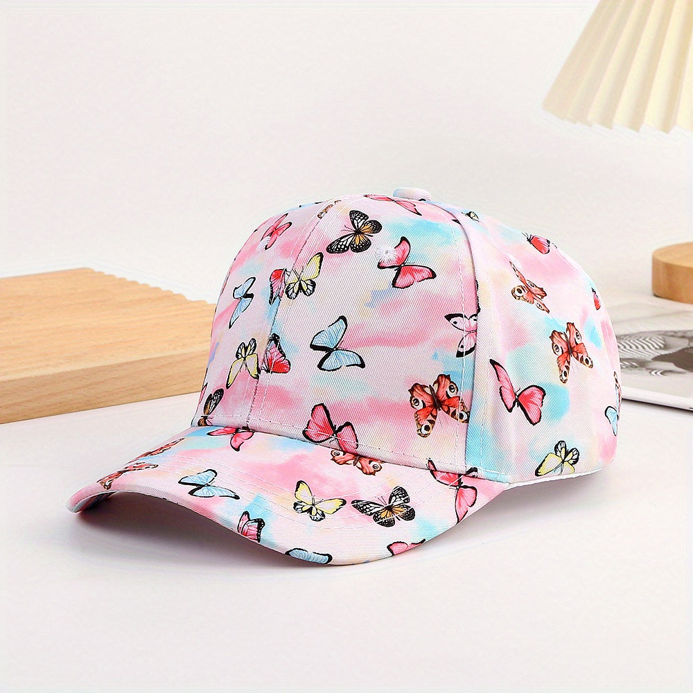 Kids Butterfly Bee Baseball Cap