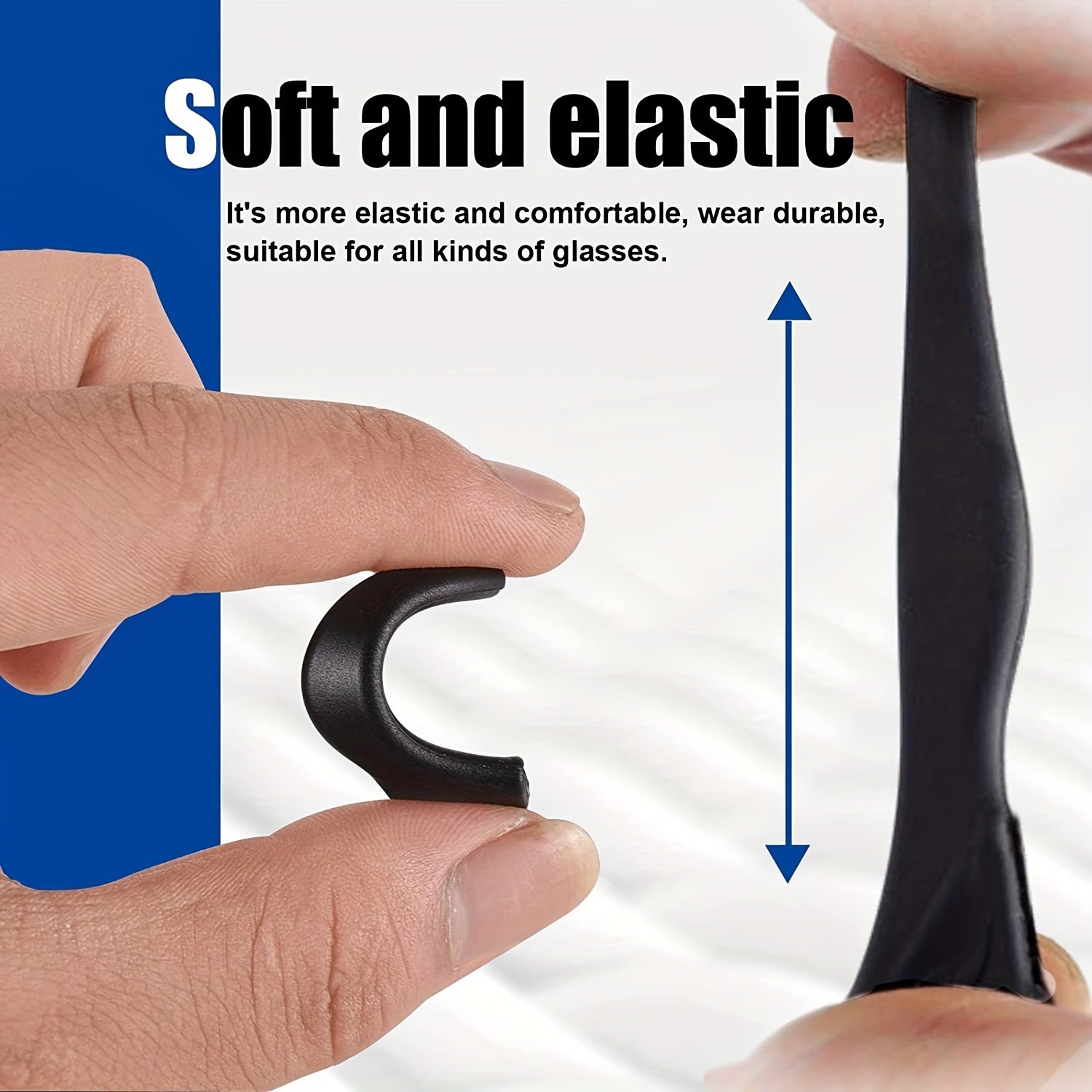 14 Pairs Anti-Slip Glasses Ear Grip Straps for Kids & Adults