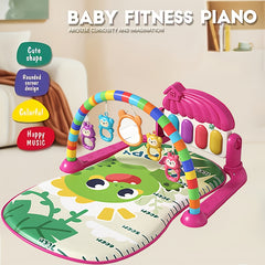 Interactive Kids Music & Light Play Mat with Kick Piano