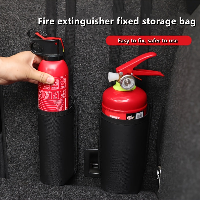 Car Fire Extinguisher Hanging Bag Storage Accessory 2 Sizes
