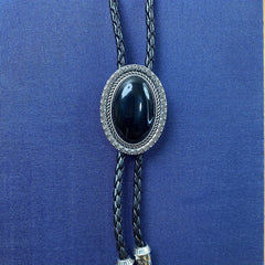 Bolo Tie Unisex Cowboy Leather Necktie Necklace Costume Accessories