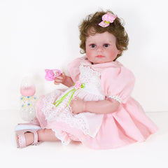 50 8 Cm Little Rose 3D Painted Skin Hand with Lace Skirt