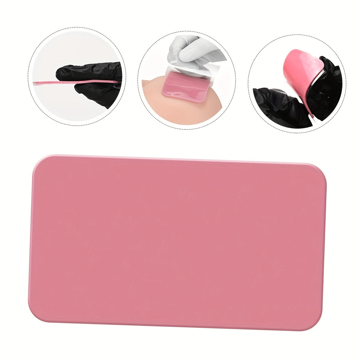 Adhesive Forehead Stickers Eyelash Holder Tool