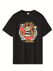 Men's Hip Pop Squirrel Print Tee