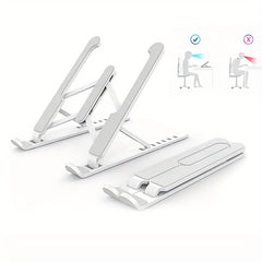 Adjustable Laptop Stand 12-15.6" Lightweight Aluminum Folding