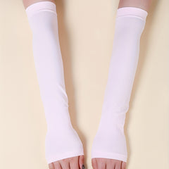 3 Pairs Half Finger Arm Sleeves for Outdoor Cycling