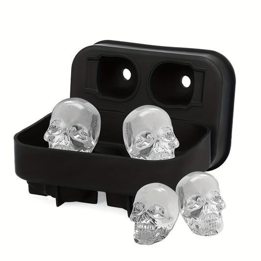 Skull Ice Tray Halloween Bar Diy Mold