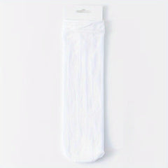 5 Pairs Solid Lightweight All-match Women's Socks