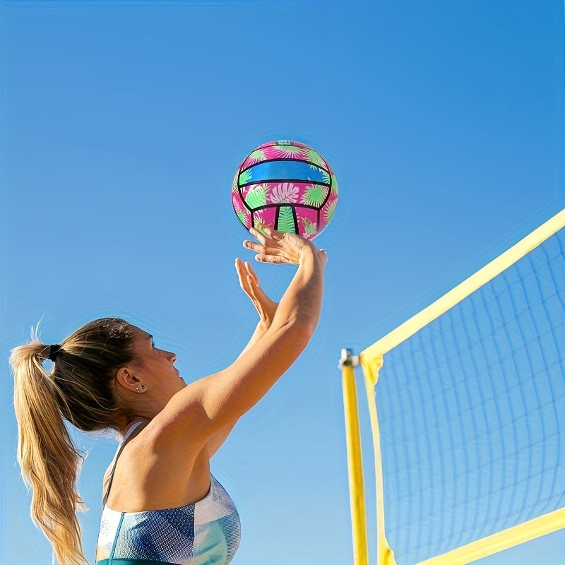 Inflatable Colorful Beach Volleyball High Performance PVC Indoor & Outdoor Play