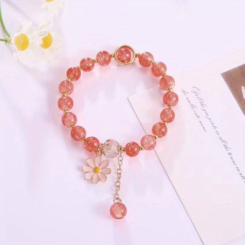 Colorful Crystal Beaded Bracelet Bohemian Women Jewelry