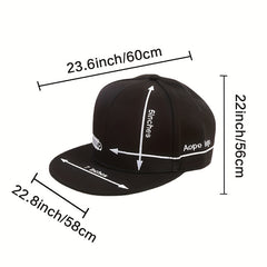 Fashionable Baseball Cap Flat Hip hop Hat For Couple Men And Women