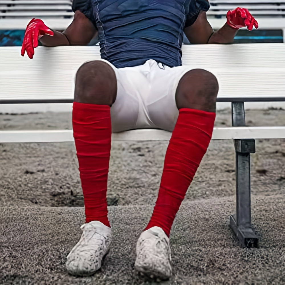 Compression Solid Football Socks For Men