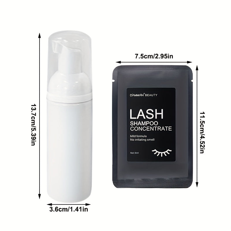 5ml Lash Shampoo & 60ml Mousse Cleaning Kit