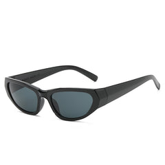 Futuristic Shield Sunglasses Dark Lens Goggles Y2K Sun Glasses