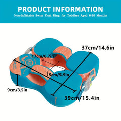 Non Inflatable Baby Swim Float Ring Ages 6-36 Months