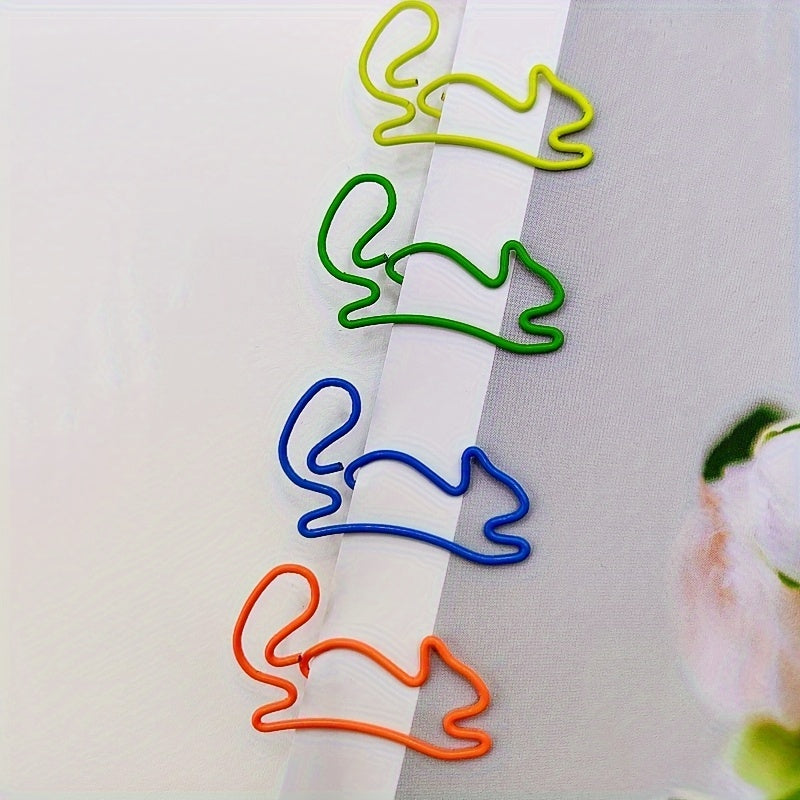 30pcs Animal Shaped Paper Clip Metal Creative Paper Clip