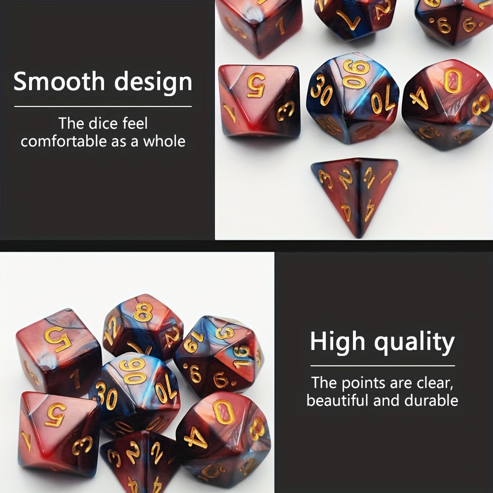 7pcs Funny Dice Set for Party Game Bars Clubs Family Party