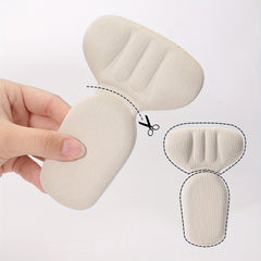 2pcs Pair Thickened T Foam Heel Stickers for High Heels