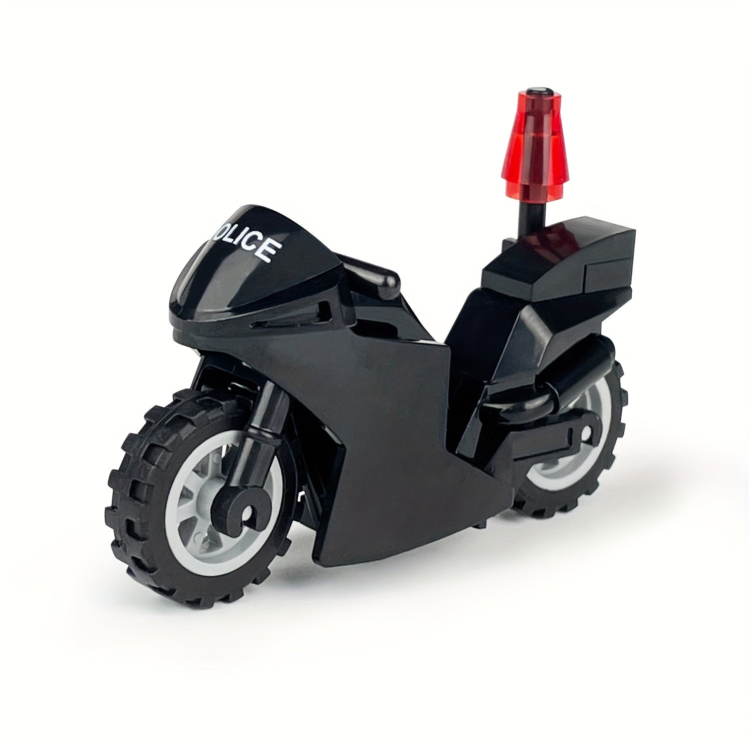 ABS Motorcycle Building Block Assembly Toy - Christmas & Halloween Scene