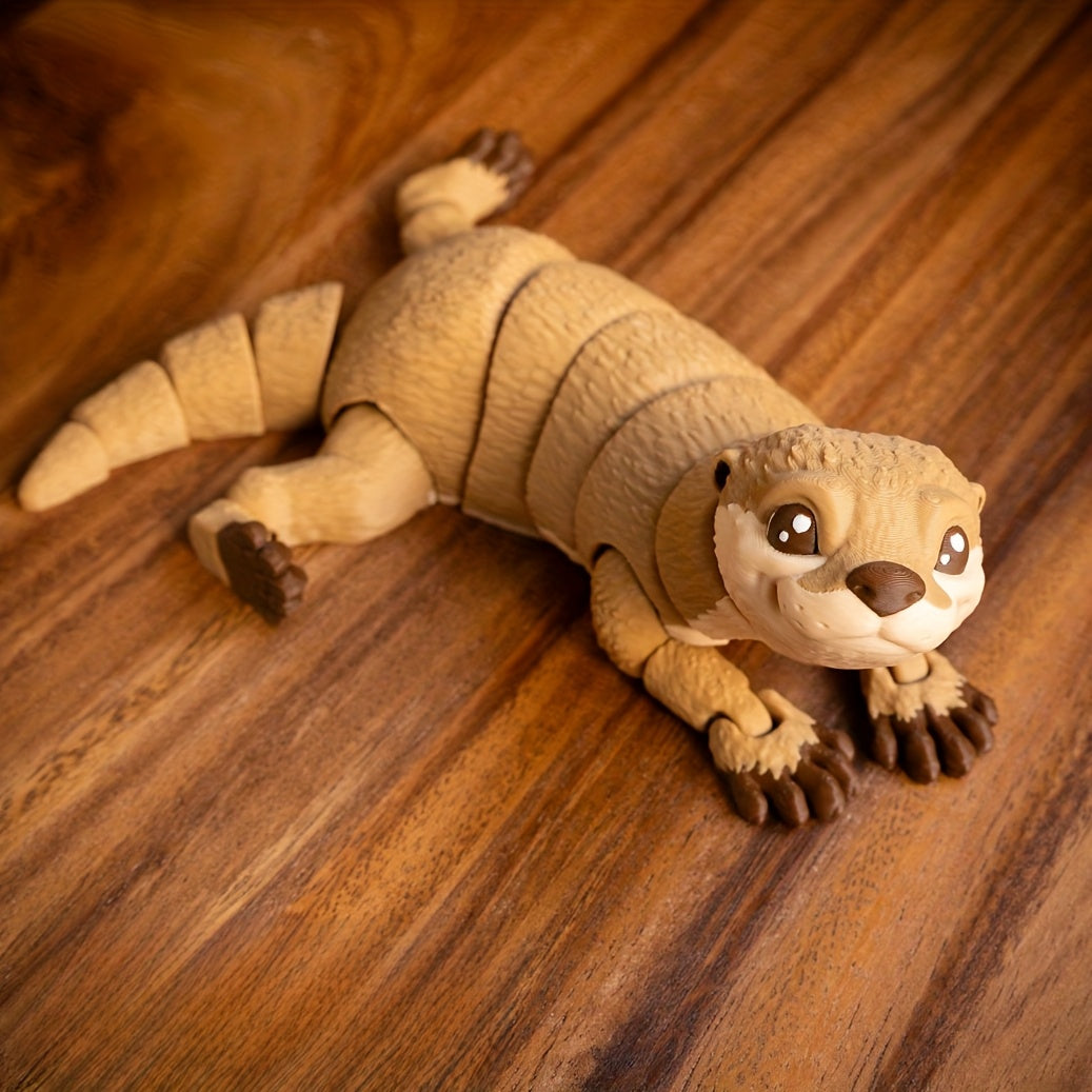 3D Printed Otter Ornament - Ideal Birthday Gift - Festive Indoor Decor