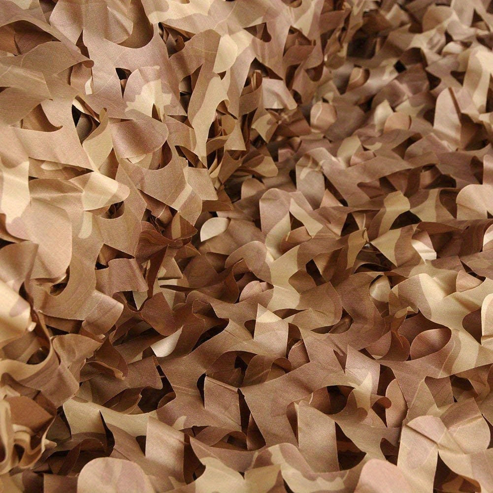 Bulk Camo Netting Roll for Decoration Shooting Military Theme Party