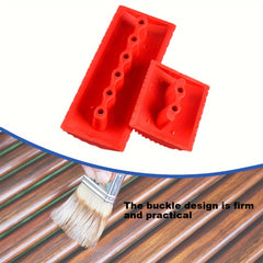 4pcs Rubber Brush DIY Texture Pattern Wood Grain Tool