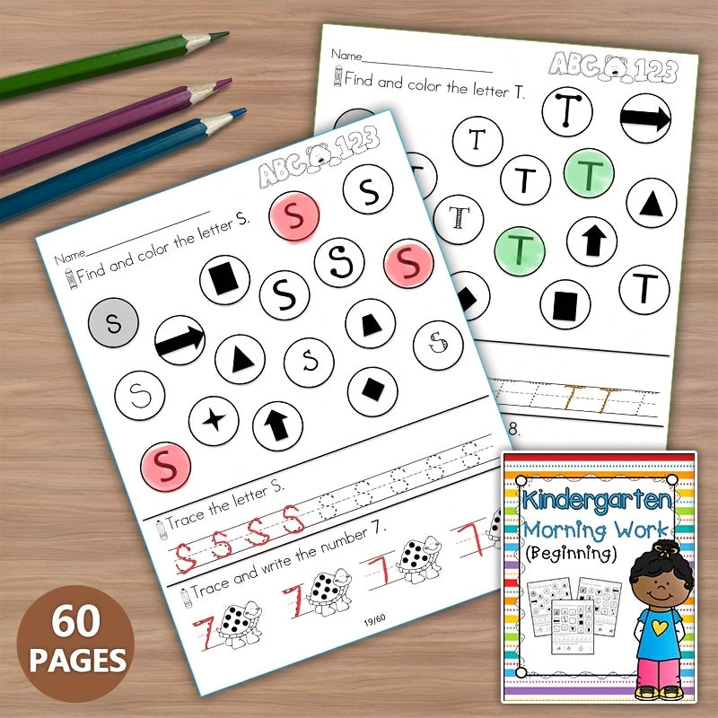 Preschool Alphabet & Number Tracing Activities