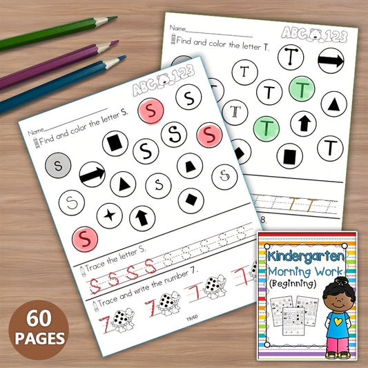 Preschool Alphabet & Number Tracing Activities