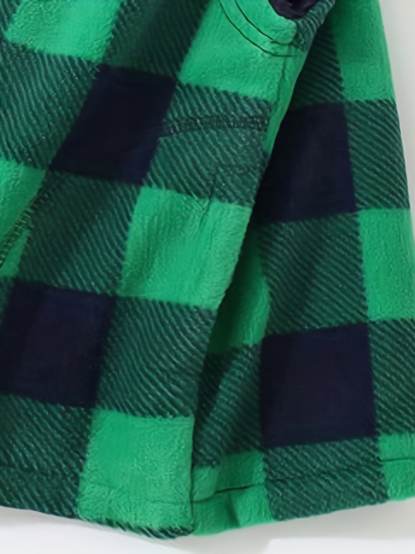 Toddler Baby Boys Plaid Zipper Vest Fleece Jacket Winter Outwear