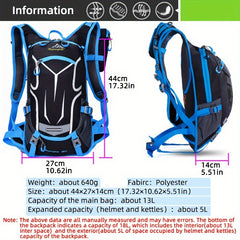 Outdoor Sports Backpack For Cycling Hiking Mountaineering Large Capacity Bag