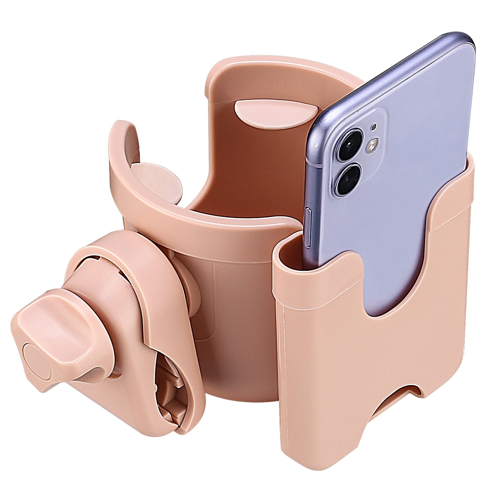 Universal Stroller Cup Holder with Phone Holder