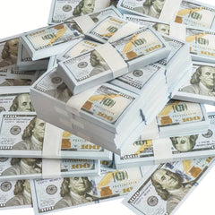 100 300 500 700pcs Movie Props Money Realistic 100 Dollar Bill Bill Props