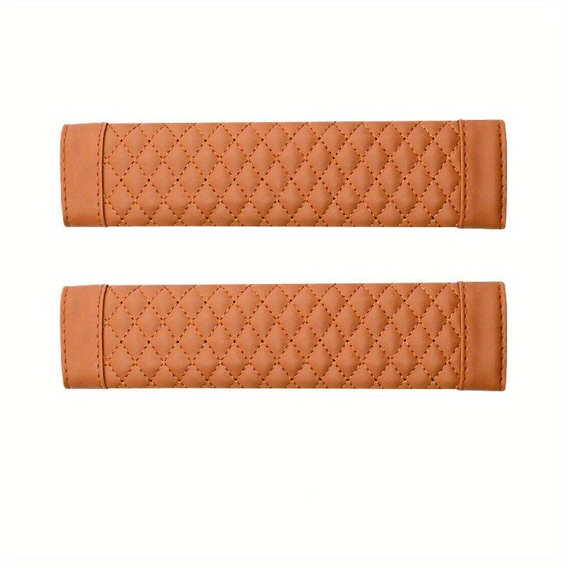 2pcs Stylish Car Seat Belt Pads Comfortably Protect Shoulders