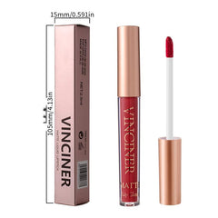 Matte Velvet Lip Glaze Long Lasting Non Sticky Liquid Lipstick