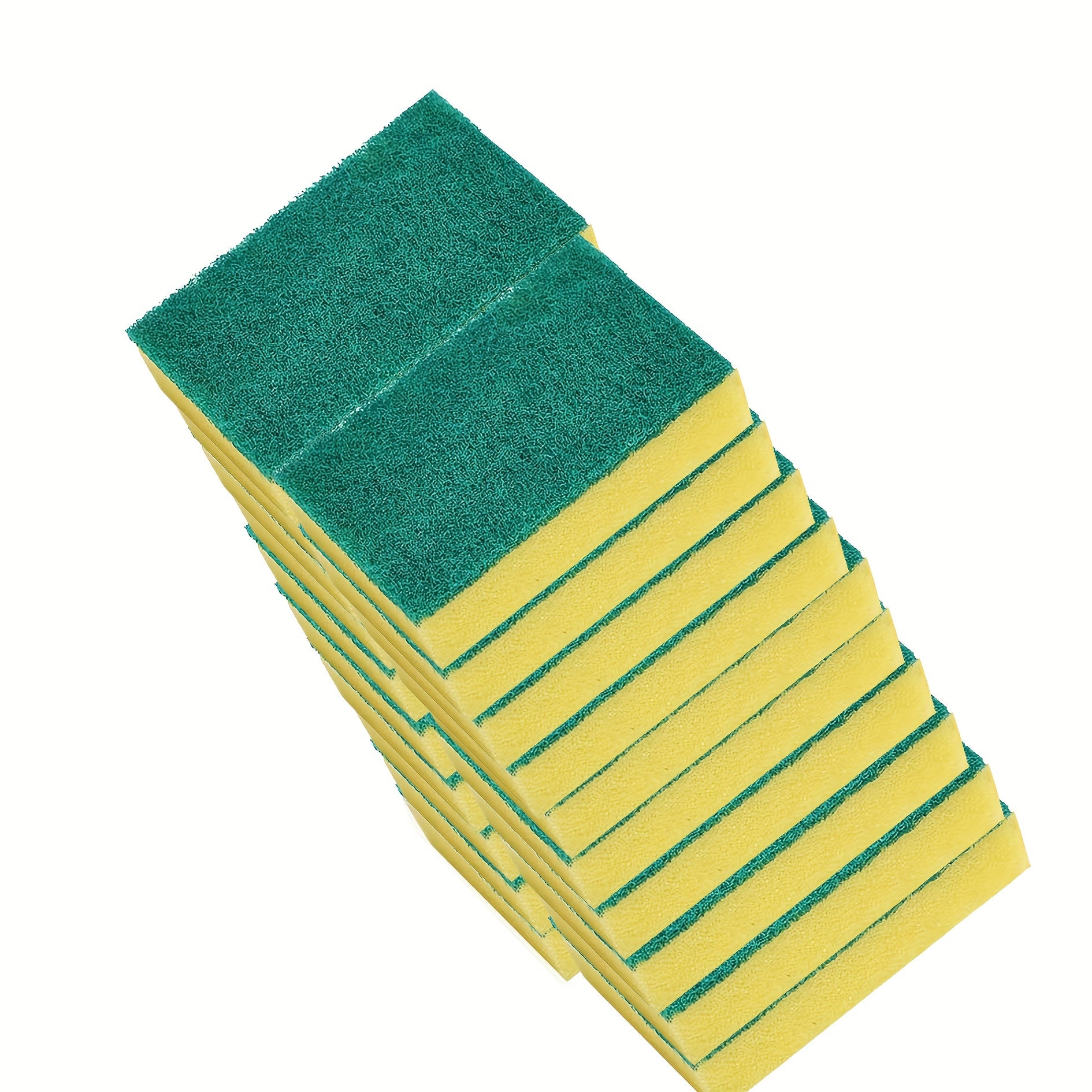Polyester Cleaning Sponge for Kitchen Daily Use - Pack of 30pcs