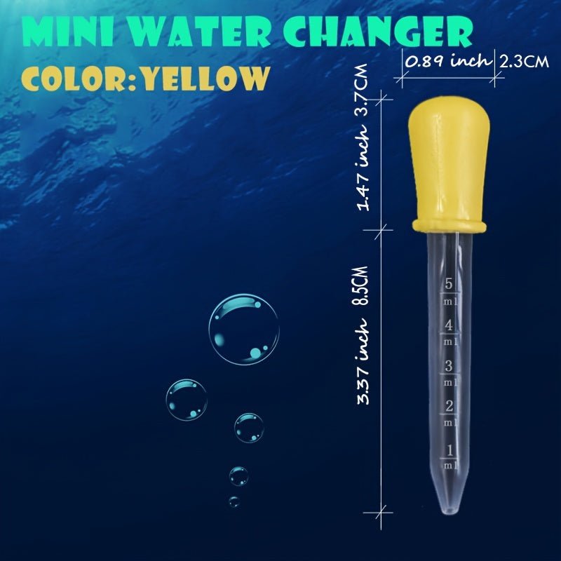 Manual Fish Tank Water Changer Aquarium Dropper