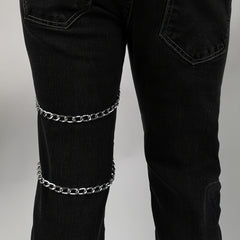Gothic Leg Chain Harness Hip Hop Leg Strap Unisex
