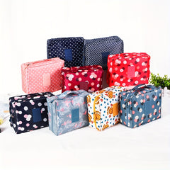 Portable Makeup Pouch & Toiletry Bag for Women