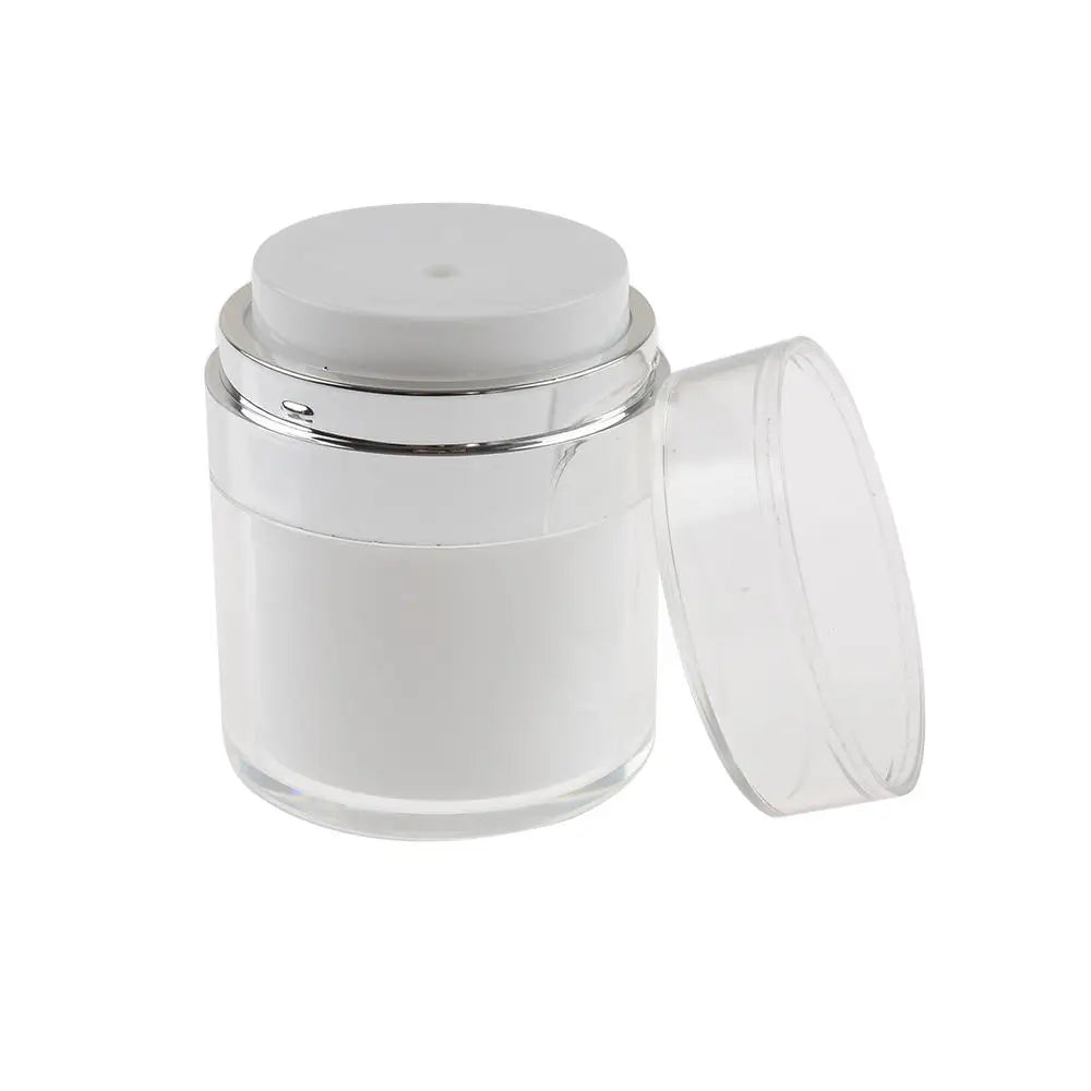 15/30/50Ml Airless Pump Refillable Makeup Cosmetic Jar Containers