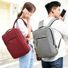 15.6 inch Laptop USB Backpack Anti Theft Travel Daypacks School Bag